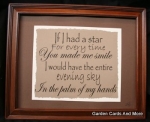 If I had a star ~ Horizontal
