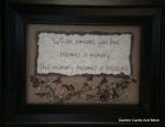 When someone you love becomes a memory...